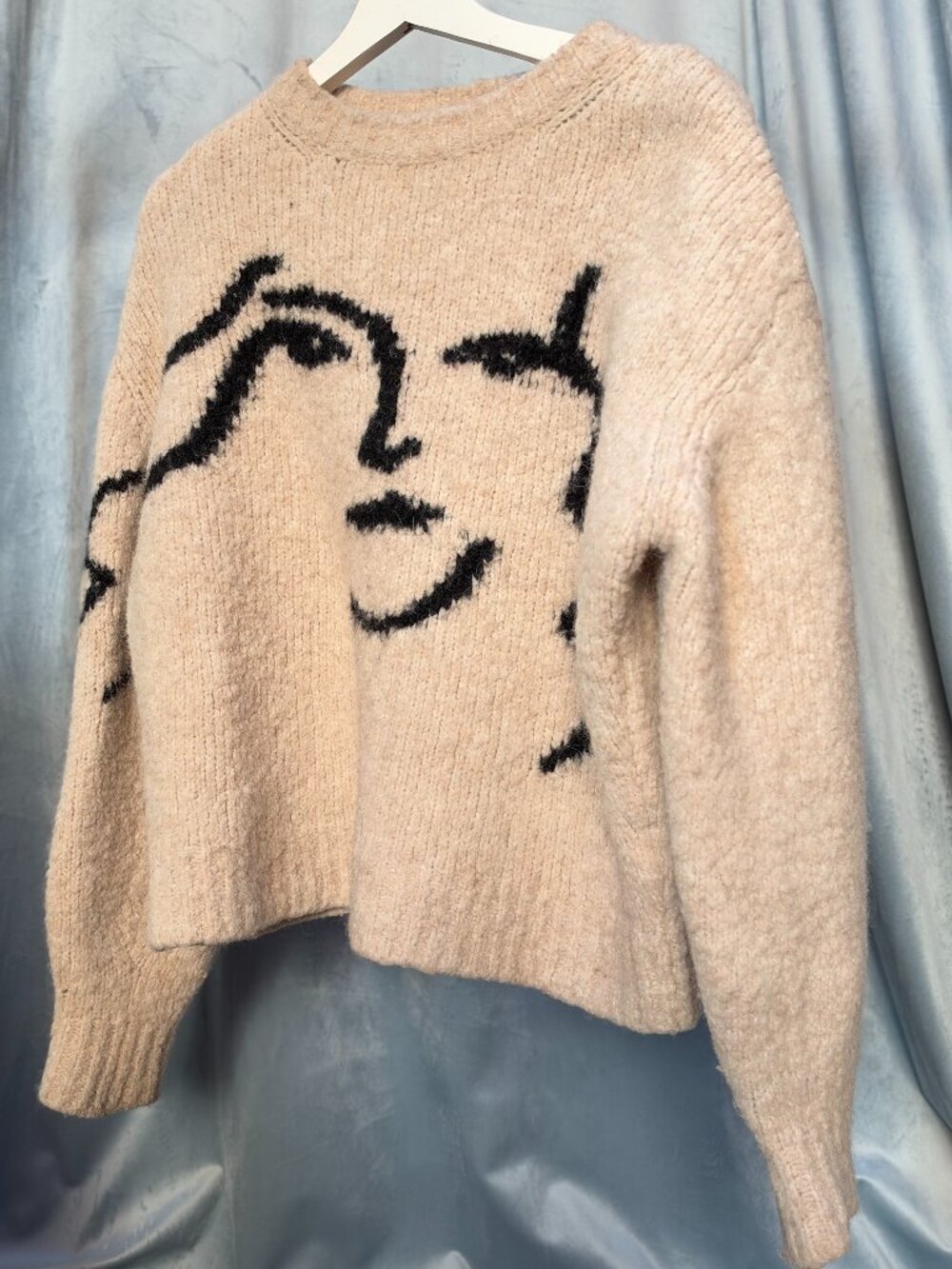 Abstract Knit Sweater